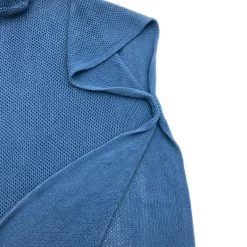 Taylor Hill Cowl Neck Poncho -All Mode Shop THSP1027EgyptianBlue 5