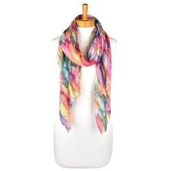 Taylor Hill Scarf TieDye Rose Royal