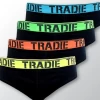 Tradies Brief 4pk Mens MJ1195SB4 2 Tradies Brief 4pk Mens MJ1195SB4 -All Mode Shop TradieMJ1195SB44PKcolourwaistband