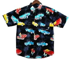 Coastal Highway Hawaian Shirt SS Mens