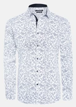 Connor Gianni Slim Shirt LS Mens -All Mode Shop WHITEGianniSlimShirt3