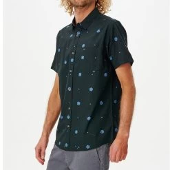 Rip Curl SS Shirt Mens Archive Diamond -All Mode Shop cshni9 8264 3 4