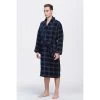Smartex Mottle Fleece Dressing Gown Mens -All Mode Shop ctv1026 1