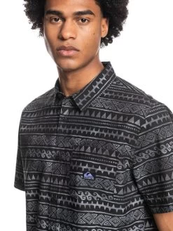 Quiksilver Heritage SS Shirt Mens -All Mode Shop eqywt04268 quiksilver w kzm6 frt3