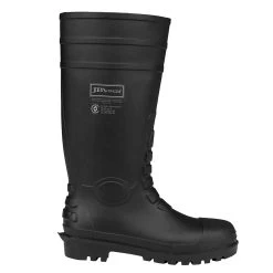 JBs Gumboot Steel Cap -All Mode Shop jbs safety boot black side