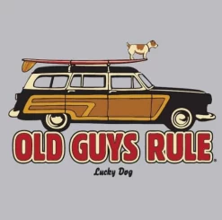 Old Guys Rule Lucky Dog Tee