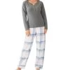 Magnolia Lounge LS PJ Set Ladies
