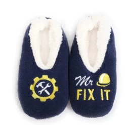 Snuggly Mr Fixit Slippers Mens
