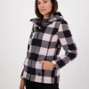 Swandri Seattle Hoodie Ladies Rose Check