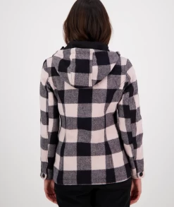 Swandri Seattle Hoodie Ladies Rose Check 14 Swandri Seattle Hoodie Ladies Rose Check -All Mode Shop swanndri women s seattle wool hoodie 3