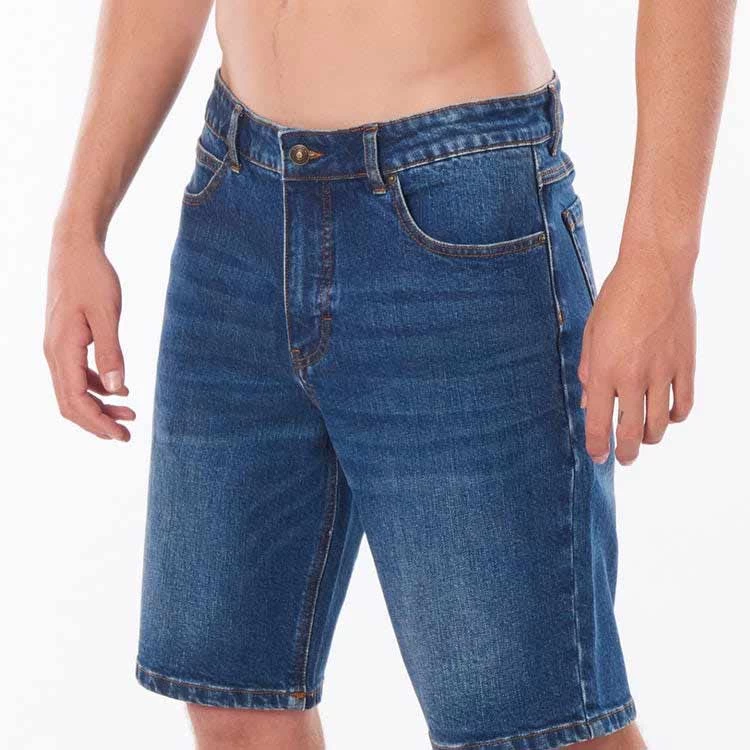 Rip Curl Ripcurl Denim Shorts Tidal Blue Mens 5 Rip Curl Ripcurl Denim Shorts Tidal Blue Mens - Image 3