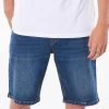Rip Curl Ripcurl Denim Shorts Tidal Blue Mens -All Mode Shop tidal blue walkshorts