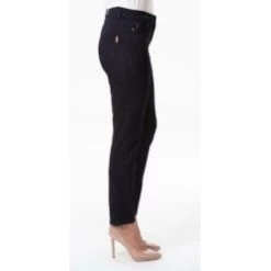 Corfu Stretch Denim Jean W04B2074 7 Corfu Stretch Denim Jean W04B2074 -All Mode Shop wakeejeansblacksideview